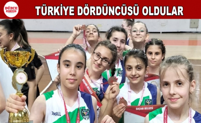 Düzceli Voleybolcu Kızlar Tarih Yazdı