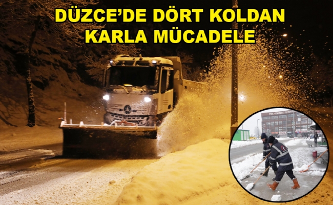 Gece-Gündüz Yollar Açık Tutuluyor