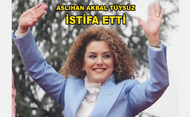 İYİ Partiden istifa etti.