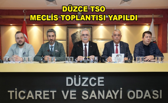 Meclis Toplantısı Yapıldı