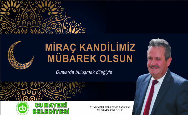 Miraç Kandilimiz Mübarek Olsun