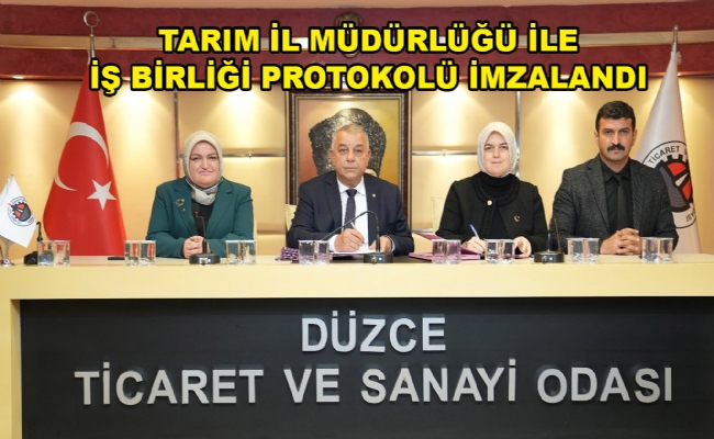 Protokol İmzalandı