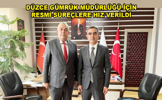 Resmi Süreçlere Hız Verildi