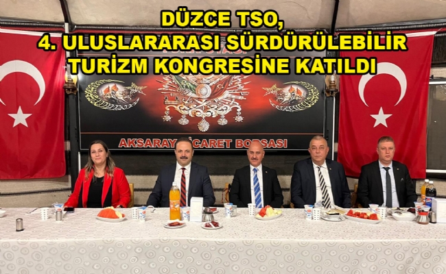 Turizm Kongresine Katıldılar